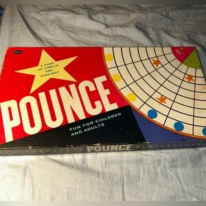 Whitman Pounce Vintage Board Game 1961 *Complete*